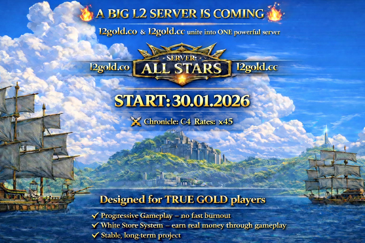 L2Gold.co Server Cover 2026